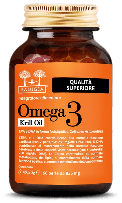 SALUGEA OMEGA 3 KRILL OIL 60 PERLE - farmanauta.it