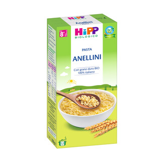 HIPP BIO PASTINA ANELLINI 320 G - farmanauta.it