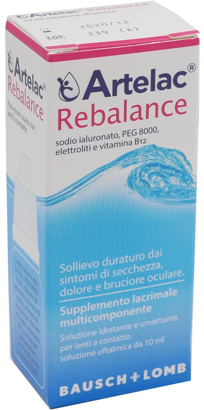 ARTELAC REBALANCE GOCCE OCULARI 10 ML - farmanauta.it