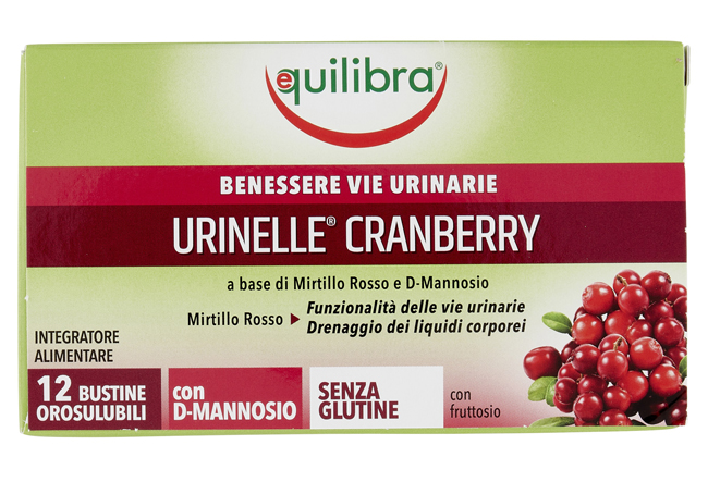 URINELLE CRANBERRY 12 STICKPACK OROSOLUBILI - farmanauta.it