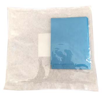 TELO STERILE STANDARD MONOUSO IN TNT IMPERMEABILE PLASTIFICATO 45 CM X 75 CM 1 PEZZO - farmanauta.it