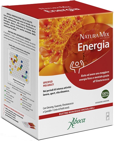 NATURA MIX ADVANCED ENERGIA 20 BUSTINE - farmanauta.it