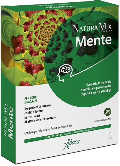 NATURA MIX ADVANCED MENTE 10 FLACONCINI 150 G - farmanauta.it