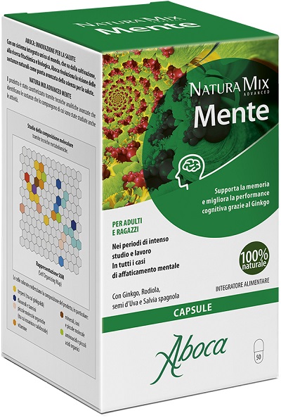 NATURA MIX ADVANCED MENTE 50 OPERCOLI - farmanauta.it