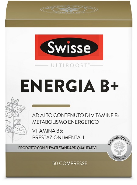 SWISSE ENERGIA B+ 50 COMPRESSE - farmanauta.it