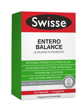SWISSE ENTERO BALANCE 10 CAPSULE - farmanauta.it