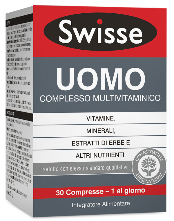 SWISSE MULTIVITAMINICO UOMO 30 COMPRESSE - farmanauta.it