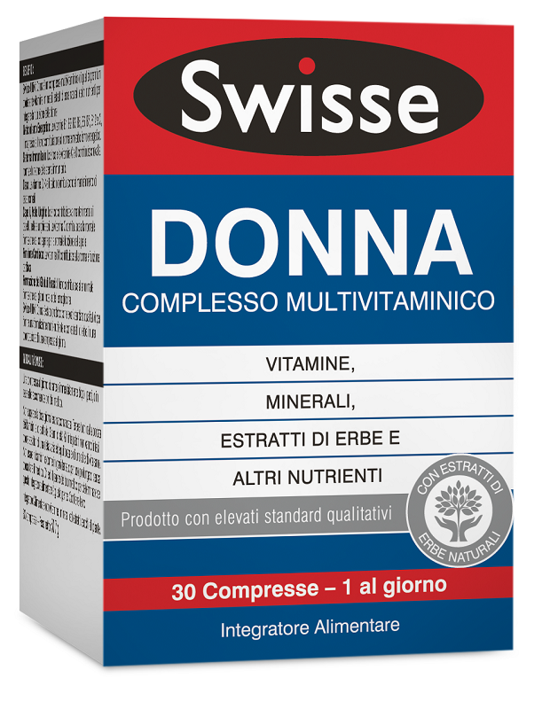 SWISSE MULTIVITAMINICO DONNA 30 COMPRESSE - farmanauta.it