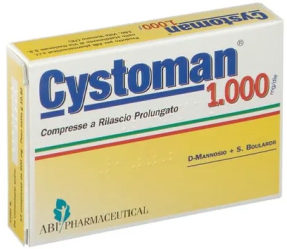 CYSTOMAN 1000 12 COMPRESSE - farmanauta.it