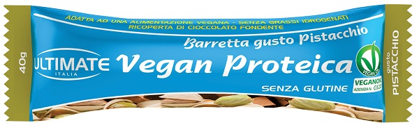 ULTIMATE BARRETTA VEGAN PROTEICA PISTACCHIO 40 G - farmanauta.it