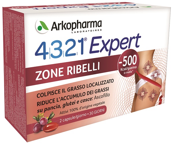 4321 SLIM ZONE RIBELLI 60 CAPSULE - farmanauta.it