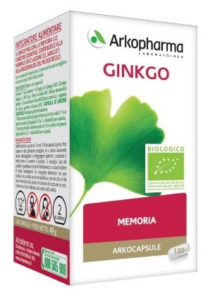 ARKO CAPSULE GINKGO BIO 45 CAPSULE - farmanauta.it