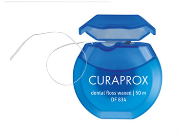 CURAPROX DF 834 DENTAL FLOSS WAXED 50 METRI - farmanauta.it