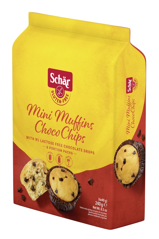 SCHAR MINI MUFFIN CHOCO CHIPS 240 G - farmanauta.it