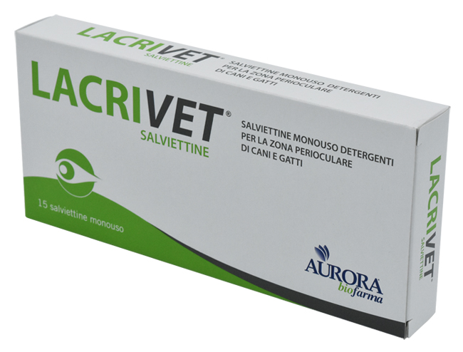 LACRIVET SALVIETTINE 15 PEZZI - farmanauta.it