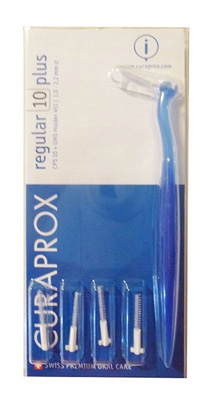 CURAPROX CPS REGULAR CPS 10 CON 5 SCOVOLINI + SUPPORTO - farmanauta.it