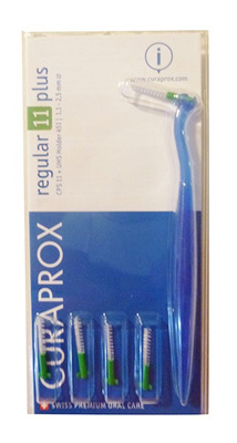 CURAPROX CPS REGULAR CPS 11 CON 5 SCOVOLINI + SUPPORTO - farmanauta.it