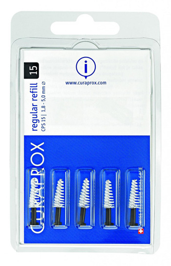 CURAPROX CPS REGULAR CPS 15 CON 5 SCOVOLINI + SUPPORTO - farmanauta.it