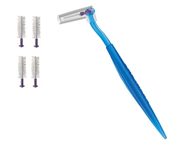 CURAPROX CPS REGULAR CPS 18 CON 4 SCOVOLINI + SUPPORTO - farmanauta.it