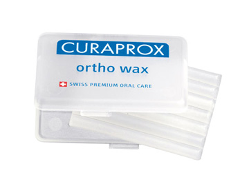 CURAPROX ORTHO WAX 7 PEZZI 46X4 MM DI CERA ORTODONTICA - farmanauta.it