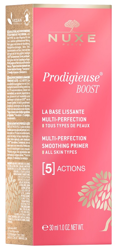 NUXE PRODIGIEUSE BOOST BASE LEVIGANTE MULTI-PERFEZIONE 5 IN 1 30 ML - farmanauta.it