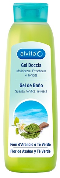 ALVITA GEL DOCCIA FIORI ARANCIO/TE' VERDE 300 ML - farmanauta.it