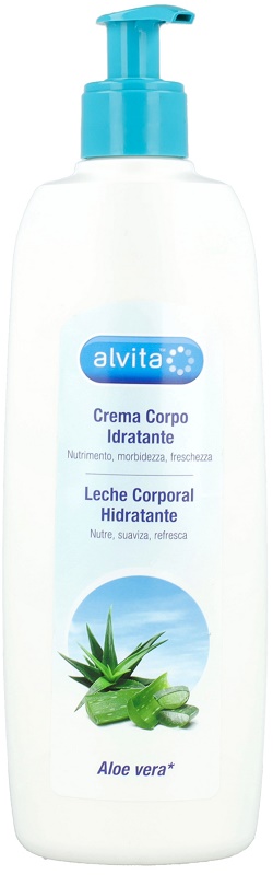 ALVITA CREMA CORPO IDRATANTE ALOE VERA 400 ML - farmanauta.it