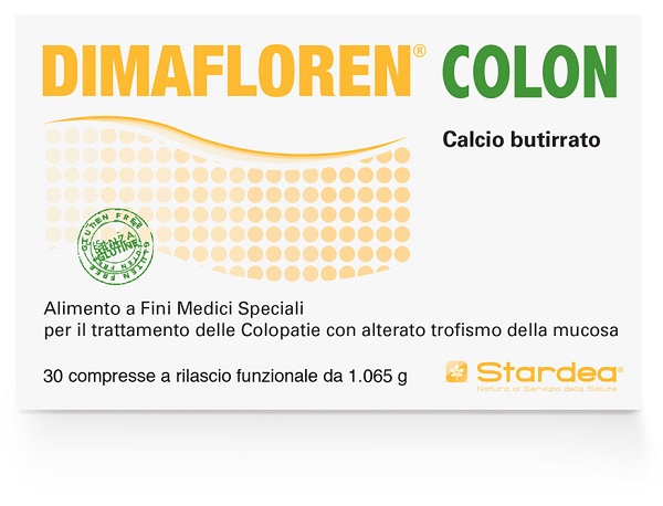DIMAFLOREN COLON 30 COMPRESSE - farmanauta.it