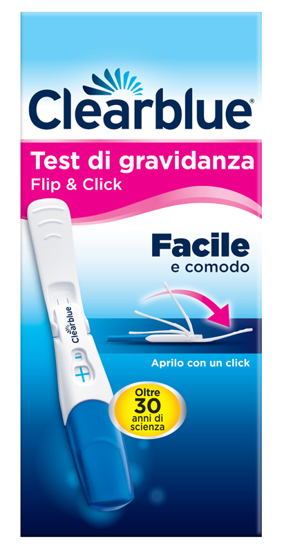 TEST DI GRAVIDANZA CLEARBLUE FLIP & CLICK - farmanauta.it