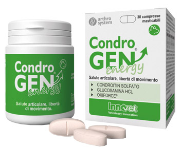 CONDROGEN ENERGY 30 COMPRESSE MASTICABILI - farmanauta.it