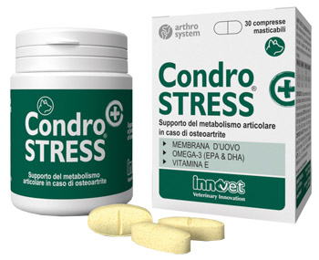 CONDROSTRESS + 30 COMPRESSE MASTICABILI - farmanauta.it