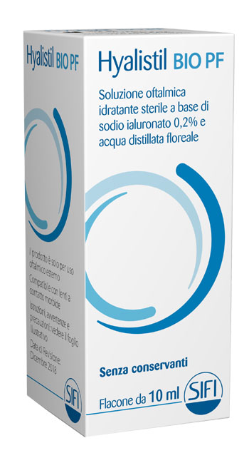 GOCCE OCULARI HA 0,2% E ACQUE DISTILLATE HYALISTIL BIO PF FRUTTI ROSSI 10 ML - farmanauta.it