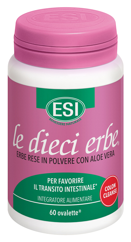 ESI LE DIECI ERBE COLON CLEANSE 60 OVALETTE - farmanauta.it