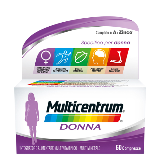 MULTICENTRUM DONNA 60 COMPRESSE - farmanauta.it