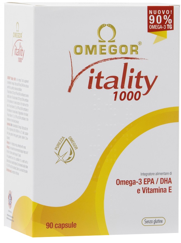 OMEGOR VITALITY 1000 90 CAPSULE - farmanauta.it