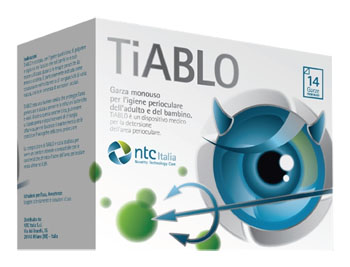 TIABLO GARZA OFTALMICA MONOUSO 14 PEZZI - farmanauta.it