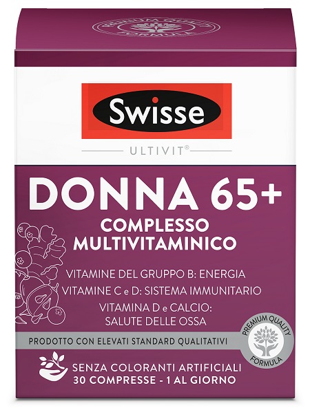 SWISSE DONNA 65+ COMPLESSO MULTIVITAMINICO 30 COMPRESSE - farmanauta.it