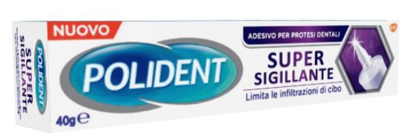 POLIDENT SUPER SIGILLANTE ADESIVO PROTESI DENTALE 40 G - farmanauta.it