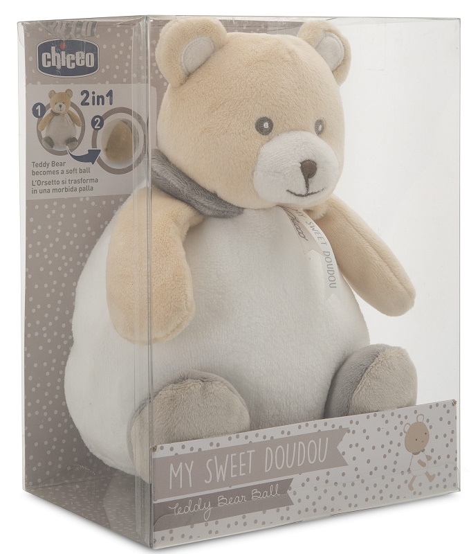 CHICCO GIOCO PELUCHE ORSO PALLA - farmanauta.it