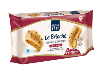 NUTRIFREE LE BRIOCHE GOCCE DI CIOCCOLATO 200 G - farmanauta.it