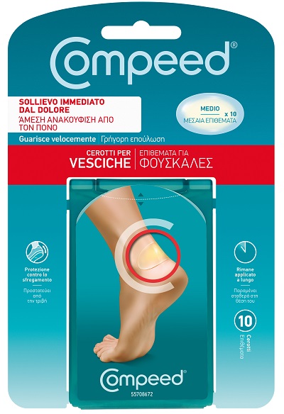 COMPEED CEROTTO VESCICHE MEDIO 10 PEZZI - farmanauta.it