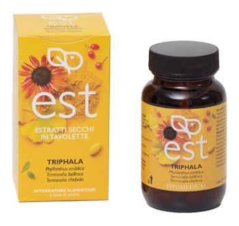 TRIPHALA ESTRATTO SECCO 60 TAVOLETTE - farmanauta.it