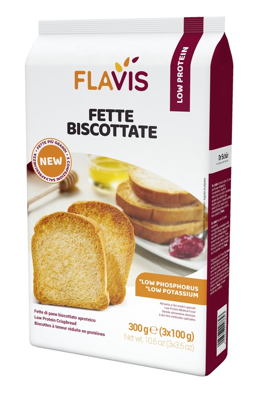 FLAVIS FETTE BISCOTTATE 300 G - farmanauta.it