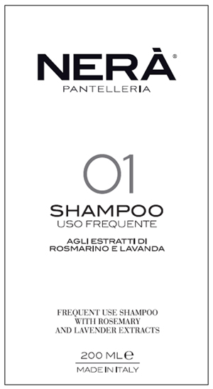 NERA' 01 SHAMPOO USO FREQUENTE ESTRATTI ROSMARINO E LAVANDA 200 ML - farmanauta.it