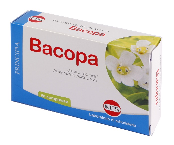 BACOPA MONNIERI ESTRATTO SECCO 60 COMPRESSE - farmanauta.it