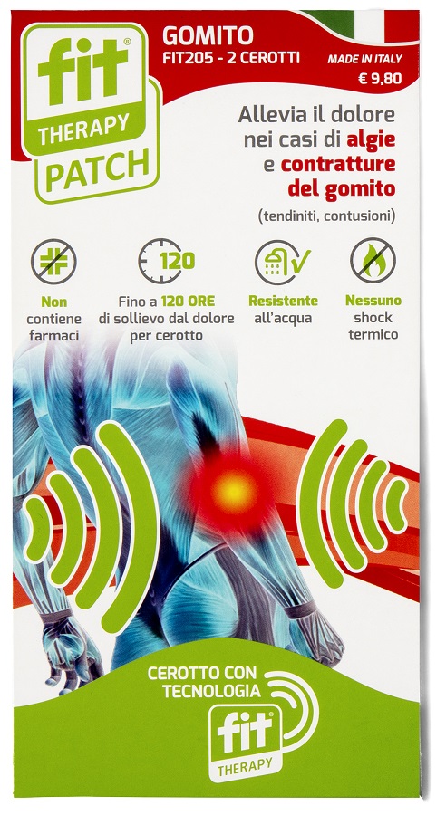 CEROTTO FIT THERAPY GOMITO 2 PEZZI - farmanauta.it