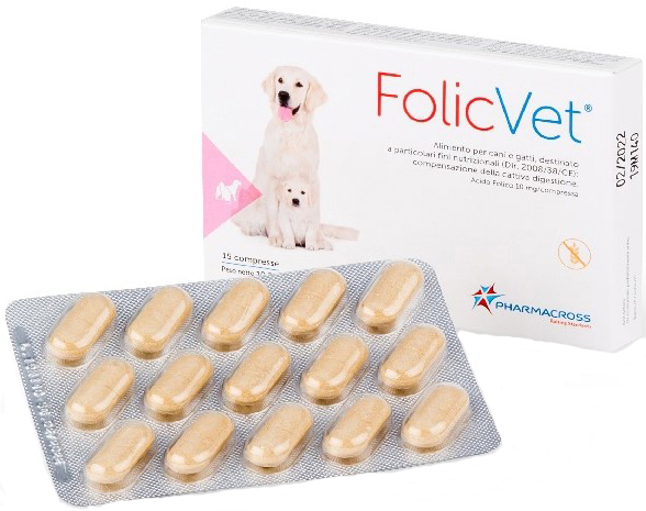 FOLICVET 15 COMPRESSE - farmanauta.it