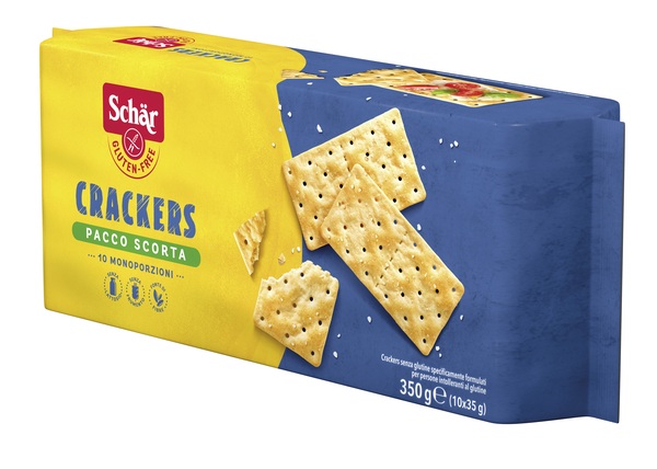 SCHAR CRACKERS 10 X 35 G - farmanauta.it