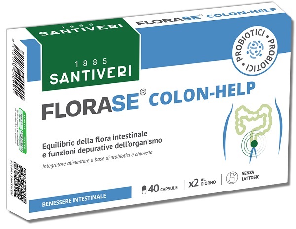 FLORASE COLON HELP 40 CAPSULE - farmanauta.it