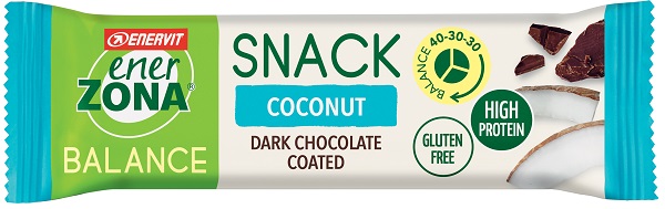ENERZONA SNACK COCONUT 33 G - farmanauta.it